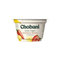qra chobani yogurt strawberry banana