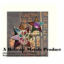 Delicate Metals Handmade Glass Star