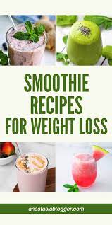 breakfast smoothie recipes for weight loss