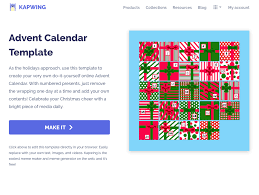 Make Your Own Digital Christmas Advent Calendar