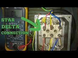 3 phase motor star delta connection