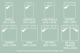 dimensions info bed sizes from