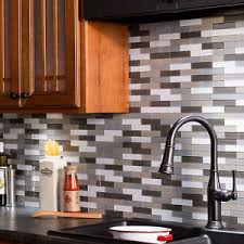 Whether you need it for your kitchen if you thought traditional backsplashes, ceramic tiles were easy to do, then peel and stick is going to be even easier. Aspect Peel And Stick Matted Glass Backsplash Kit 15 Sq Ft Kit Ebay