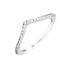 2019 Rings Compatible With Pandora Jewelry Shimmering Wish Silver Ring For Women Original 100 925 Sterling Silver Jewelry Ring Wholesale From