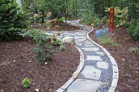 Walkway Ideas Stone Edging Garden