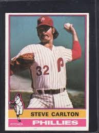 Steve carlton (black border above top brown line) psa 9 mint $92.25. 1976 Topps Steve Carlton Philadelphia Phillies 355 Baseball Card For Sale Online Ebay