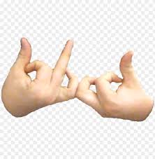 Blood Gang Sign Png Blood Gang Hand Sign Png Image With
