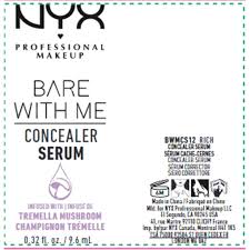 nyx professional makeup bare with me