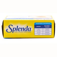 splenda sweetener packets zero