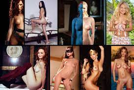 Nude Female Celebrity Superheroes