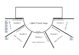 Lipkin Seating Chart Nccsummertheatre
