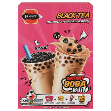 save on j basket instant black tea boba