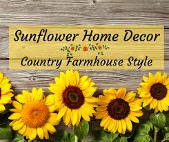sunflower home decor country