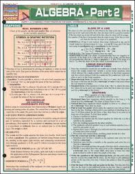 Bar Charts Inc Algebra Ii 1572229225