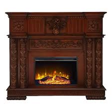 Rectangular Wooden Fireplace