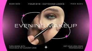 evening makeup from professionals