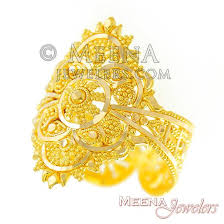 22kt gold ring indian bridal ring