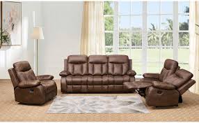 betsy furniture 3 pc recliner living room set