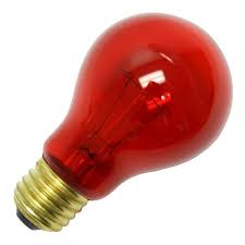 60131 Standard Transparent Colored Light Bulb