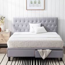 Full Anna Upholstered Bed With Drawers