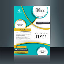 Free Business Flyer Template Business Flyer Template With Circular
