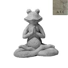 Yoga Frog Statue Alsip Home Nursery