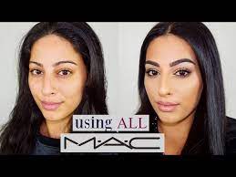 all m a c cosmetics makeup tutorial