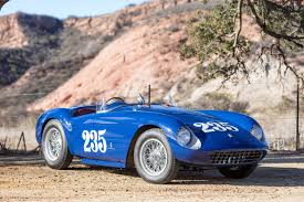 Presented at the 1954 paris motor show. This Famous 1950s Ferrari Once Loved By James Dean Is Now Up For Auction Architectural Digest