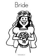 Printable wedding coloring pages az coloring pages Just Married Coloring Page Twisty Noodle