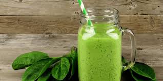chia berry green protein smoothie