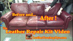leather repair kit video you