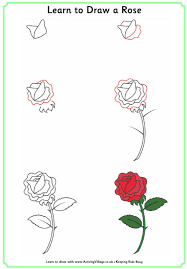 Draw a small spiral inside the oval. How To Draw A Rose Flower Step By Step Easy Video