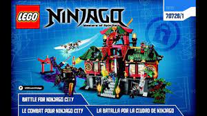 LEGO Ninjago 70728 Battle for Ninjago City Instructions Book DIY 1 - YouTube