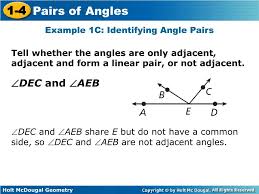 For example, mathematicians believe the statement through any two points there is exactly one line. Ppt Adjacent Angles Linear Pair Complementary Angles Supplementary Angles Vertical Angles Powerpoint Presentation Id 6354114