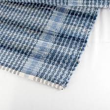 tough woven denim rug home textiles