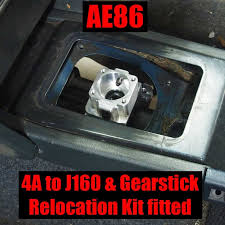 ae86 to j160 gearbox mount sq engineering