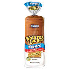 nature s own honey wheat enriched bread