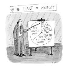 The Pie Chart Of Mystery New Yorker Cartoon