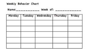 Weekly Sticker Chart Worksheets Teaching Resources Tpt