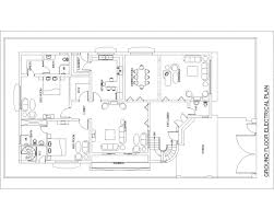 architectural 2d autocad drawings with