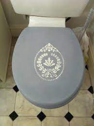 My Toilet Cover Used Annie Sloane Chalk