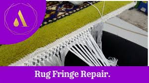 rug fringe repair relaxing watch you