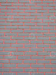 Black Brick Wall With Red Veins Grunge