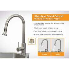 Stainless Steel Laundry Utility Sink