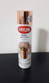 krylon spray paint copper rose gold