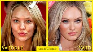 rizik candice swanepoel no makeup