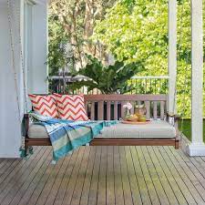 Solid Wood Outdoor Porch Swing Daybed