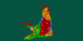 Cockatiel Parrot Bird 3d Model By