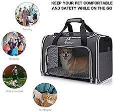 Hafmall Pet Soft-Sided Carriers for Puppy & Medium Cat, Portable Dog/Cat  Carrier Bag with Mesh Window, Airline Approved Foldable Travel Carrier for  Small Dogs, Gray : Amazon.com.au: Pet Supplies