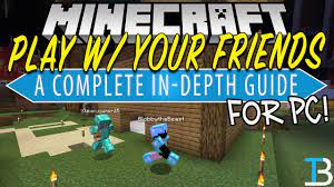 how to play minecraft with your friends